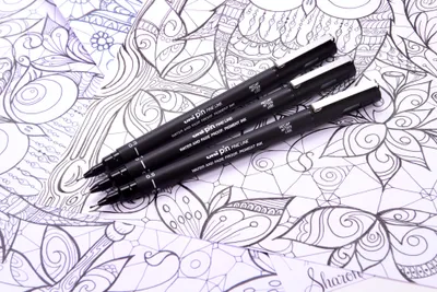 Produktbild von uni-ball Fineliner PIN 03200 B Strichstärke: 0,3 mm blau