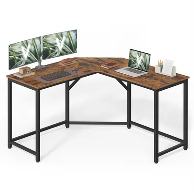 Produktbild von VASAGLE Eckschreibtisch, L-förmiger Computertisch, 130 cm, Homeoffice, Gaming