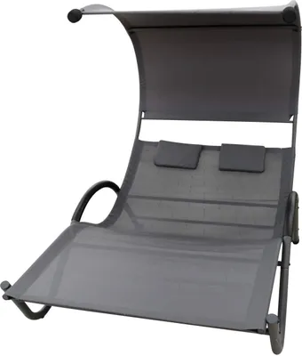 Produktbild von Westerhold Doppelliege Cannes 205x138x150 cm Gartenliege