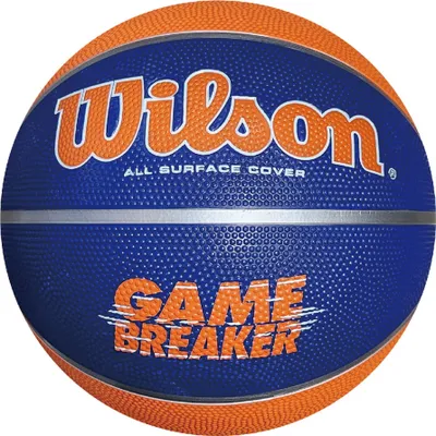 Produktbild von Wilson Gamebreaker Basketballball Azul/Naranja