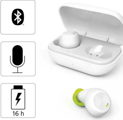 Image de Hama Casque Bluetooth® "Spirit Chop", True Wireless, In-Ear, Blanc
