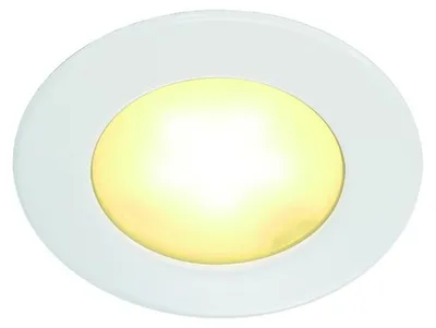 Image de Luminaire encastré DL 126 LED rond blanc 3000K