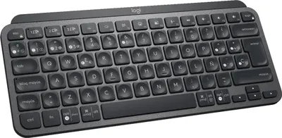 Image de Logitech MX Keys Mini - Tastatur - hinterleuchtet - Bluetooth - QWERTY - Spanisch - Graphite
