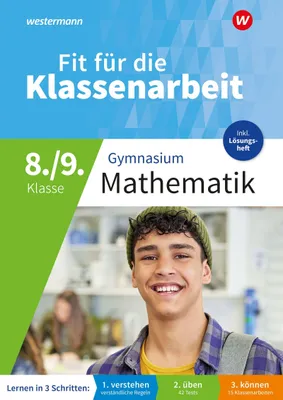Produktbild von Fit für die Klassenarbeit - Gymnasium. Mathematik 8/9