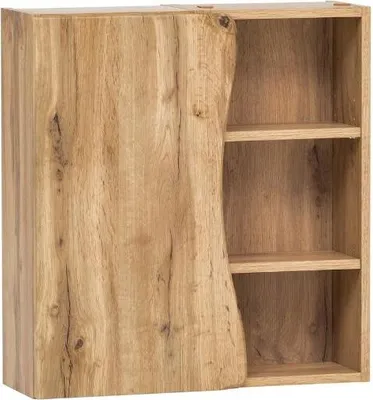 Image de Armoire suspendue Karan 60cm 1 porte - Chêne