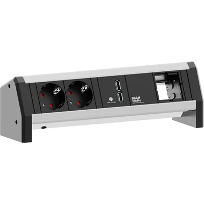 Image de BACHMANN Bloc de prises "DESK 1" 4x