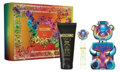 Obrázok produktu pre Moschino Toy 2 Pearl, darčeková sada: Eau de Parfum 100 ml + telové mlieko 100 ml + miniatúra