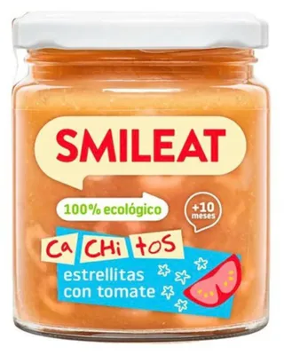 Immagine prodotto di Pasta Smileat con salsa di pomodoro e vitello all'olio extravergine di oliva, 10M+, 230 g