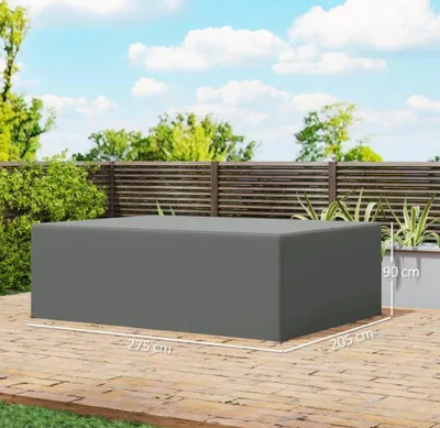 Produktbild von Schutzhülle für Gartenmöbel Winterfest Wasserdicht Abdeckung Abdeckplane 275 x 205 x 90 cm