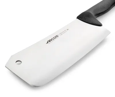Immagine prodotto di Macheta Arcos Colour - Prof 297525 in acciaio inox Nitrum e mango Polipropilene nero ergonomico con lama da 24 cm e spessore di 4 mm in astuccio.