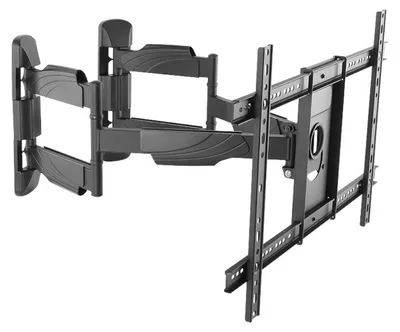 Zdjęcie produktu dla LogiLink BP0047, 200 x 200 mm, 600 x 400 mm, -8 - 5°, -90 - 90°, Stal, Czarny, Stal nierdzewna