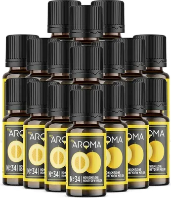 Produktbild von myAROMA Flavour Drops – Honigmelone 17x10ml, zuckerfrei, kalorienfrei & vegan, ohne künstliche Farbstoffe