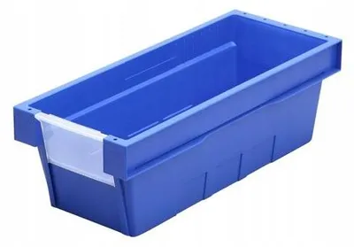 Produktbild von Allit Lagerbehälter klein blau 490x200x160 mm