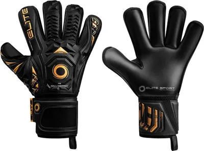 Obrázek produktu pro Elite Sport Black Real brankářské rukavice černé 7 černé 7