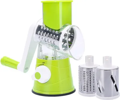 Produktbild von Rotary Käse Reibe Cutter Slicer Toner Streifen Hand Kurbel Gemüse Chopper Käse Schredder Küche Gadget