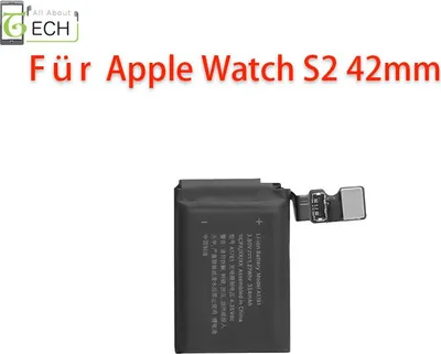 Produktbild von Ersatz Akku für Apple Watch 2 42mm Serie 2 A1761 334mAh Accu Batterie Battery