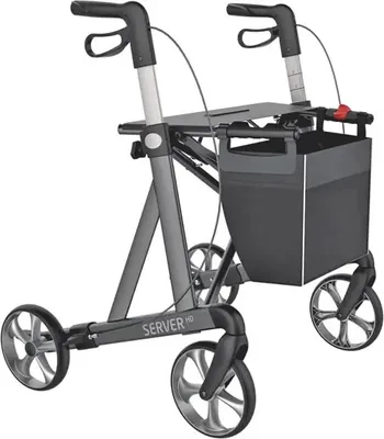 Produktbild von Server Rollator HD-Heavy Ťažký rollator s taškou, nosnosť do 200 kg