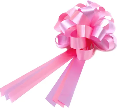 Produktbild von Oblique Unique Geschenkschleife mit Geschenkband Groß Deko Schleifen - hellrosa rosa