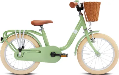 Produktbild von Puky Kinderfahrrad ab 4 Jahren Steel Classic 16 Retro Grün