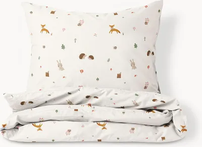 Produktbild von Petite Amélie Bettwäsche-Set – 120x150 cm – Baumwolle – Woodland