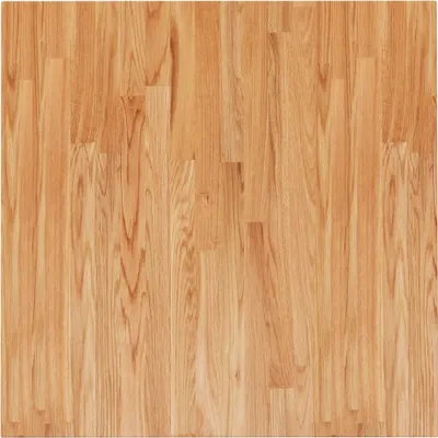 Immagine prodotto di Piano Tavolo Quadrato Marrone Chiaro 70x70x2,5 Rovere Trattato