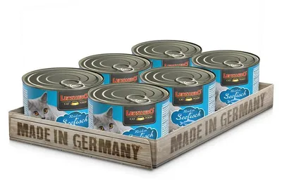 Produktbild von Leonardo Cat Food LEONARDO Reich an Seefisch, Adult, Fisch, 200 g, Ohne Soja, Ohne künstliche Farbstoffe