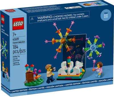 Produktbild von LEGO Iconic 40689, Bausatz, 7 Jahr(e), Kunststoff, 184 Stück(e), 121 g