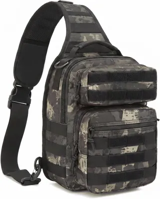 Obrázok produktu pre Taktická taška cez rameno, vodeodolná, 30x20x10 cm, vhodná na outdoorové aktivity