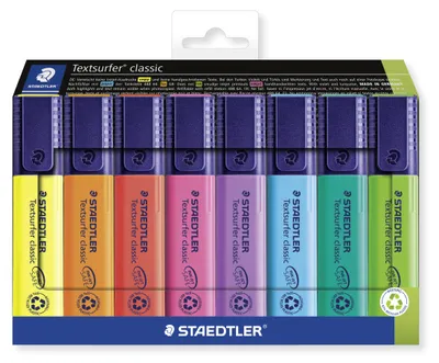 Produktbild von STAEDTLER Textsurfer classic 364 Textmarker Etui mit 8 Farben