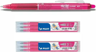 Produktbild von Frixion Clicker 0.7 pink + 6 Ersatzminen pink