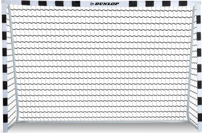 Produktbild von Dunlop Fußballtor 300 x 200 x 90 cm - Fußballtor für Garten, Kinder und Erwachsene - Trainingszubehör - Metall - Schwarz/Weiß