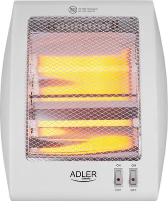Image de Adler AD 7709 Indoor White 800 W Quartz electric space heater