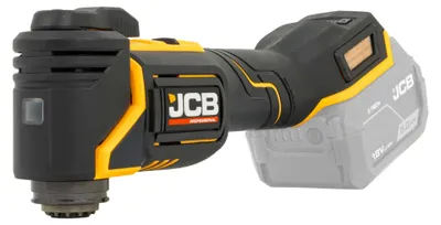 Produktbild von JCB Professional Akku-Multitool 18PMT-32 | 18 V | 9 Stufen | 3,5° ± 1° | max. 20000 U/min | mit Zubehör