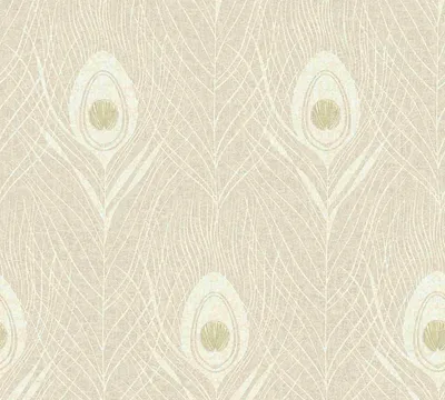 Produktbild von Architects Paper Tapete mit Federn Absolutely Chic Vliestapete beige gold grau 10,05 m x 0,53 m