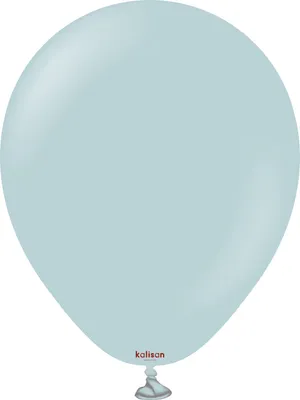 Image de Retro StormBallons en latex, bleu, 13 cm, 100 pièces.