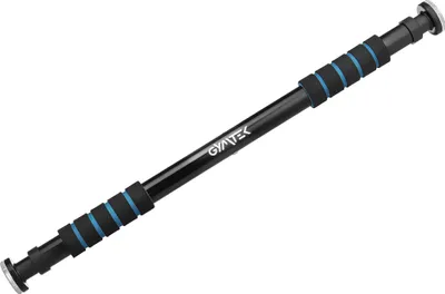 Obrázok produktu pre Gymtek® príťahová tyč na zárubne - od 63 do 100 cm - príťahová tyč, vnútorná horizontálna tyč, upínacia tyč na príťahy - domáca posilňovňa, fitness, silový tréning