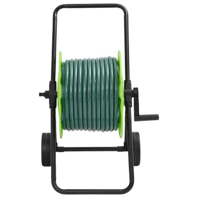 Immagine prodotto di Carrello Avvolgitubo Verde con Set Raccordi Tubo 0,5" 30 m PVC