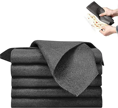 Produktbild von 5 Stück Verdicktes Magisches Reinigungstuch Wiederverwendbare Mikrofaser Reinigungstuch Putztuch für Autos,Küche,Glas,Badezimmer,30*30cm