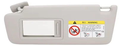 Obrázek produktu pro Sluneční clona do interiéru automobilu s kosmetickým zrcátkem, pravá strana 5G0857552CQ Sestava sluneční clony pro MK6 MK7
