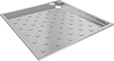 Immagine prodotto di Piatto doccia KWC AR, CAMPUS, acciaio inox, 900x59x900 mm, a pavimento