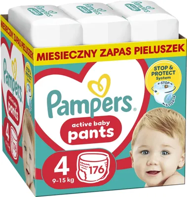 Obrázok produktu pre Pampers Pants Boy/Girl 4 176 ks