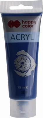 Image de Peinture acrylique 75ml bleu marine HAPPY COLOR