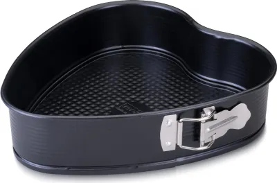 Produktbild von Zenker Herzspringform Perfect Black  27x25x7 cm, Antihaftbeschichtung, Ideal für Valentins- und Muttertag