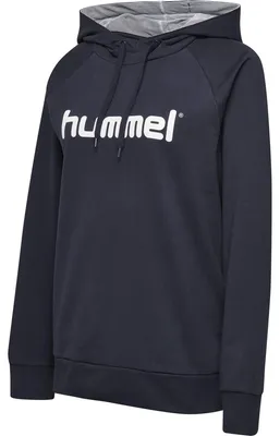 Immagine prodotto di Hummel Hmlgo Felpa Con Logo In Cotone Con Cappuccio Donna Marine Marine S