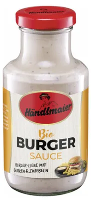 Zdjęcie produktu dla HändlmaierSos do burgerów – kremowy z pikantną nutą, opakowanie 250 ml