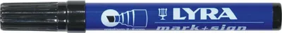 Produktbild von Lyra Permanentmarker schwarz Strich-Breite 2-6mm wasserfest - 4010099