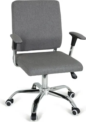 Obrázek produktu pro hjh OFFICE Home Office Executive chair CHARLES I Fabric Výškově nastavitelná počítačová židle, kancelářská židle s područkami