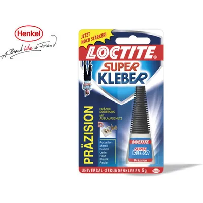 Produktbild von Loctite, Superkleber Präzision, transparent, 5g
