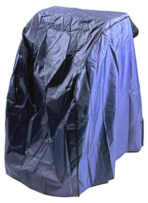 Produktbild von Rehaforum Rollator-Garage – Wasserfeste Schutzabdeckung aus Kältestabilem Nylongewebe | Rollatorabdeckung mit Bleiband für sicheren Halt | Maße: 81 x 53 x 75 cm