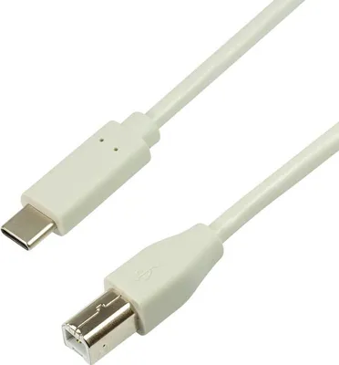 Image de LogiLink CU0161 câble USB USB 2.0 2 m USB C USB B Gris